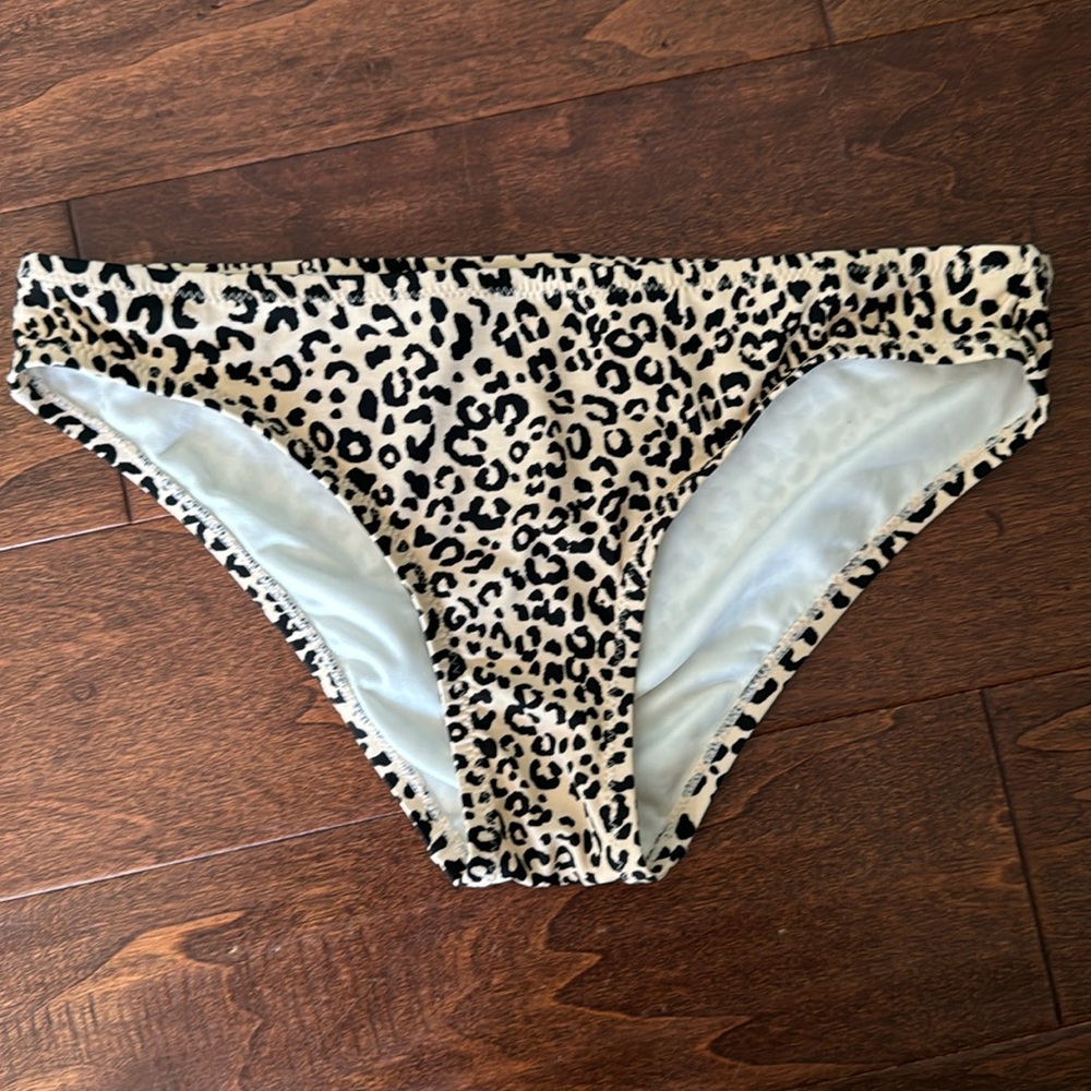 Gap Women's Leopard Print Bikini Bottom